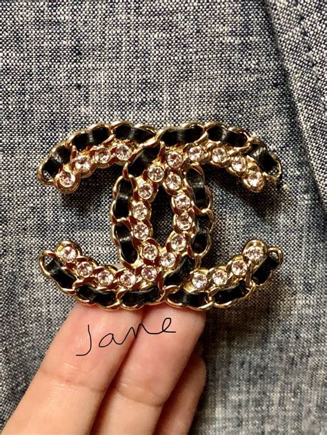 faux chanel brooch uk|Chanel knockoff necklaces.